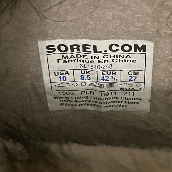 Sorel Joan of Arc 10 Boot Brown - Picture 3 of 8